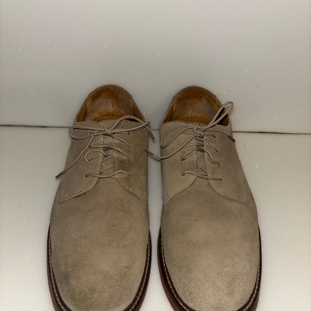 Jos. A. Bank Light Brown Suede Oxfords